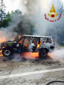 incendio autovettura con logo1
