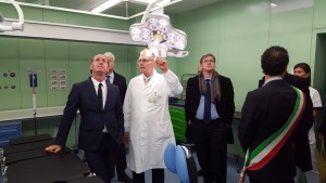 Il Governatore Zaia all'ospedale San Martino di Belluno.
