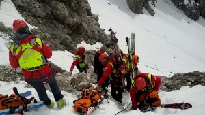 San Sebastiano addestramento soccorso Inverno 2016