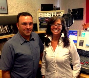 Marco Annostini in studio con Barbara Paolazzi 