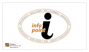 Il nuovo logo degli Info Point in veneto.