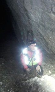 Immagini dell'intervento della scorsa notte a Sappada.